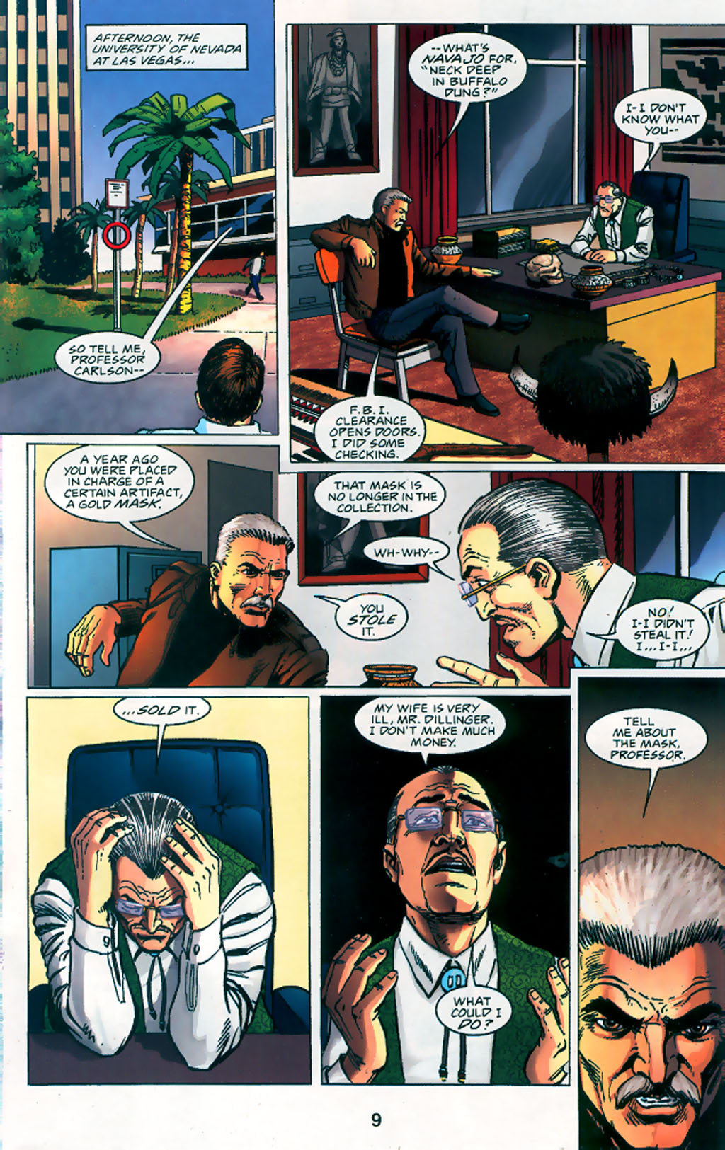 Read online Deathmask comic -  Issue #3 - 11