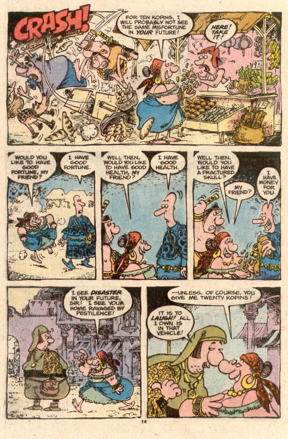 Read online Sergio Aragonés Groo the Wanderer comic -  Issue #41 - 16