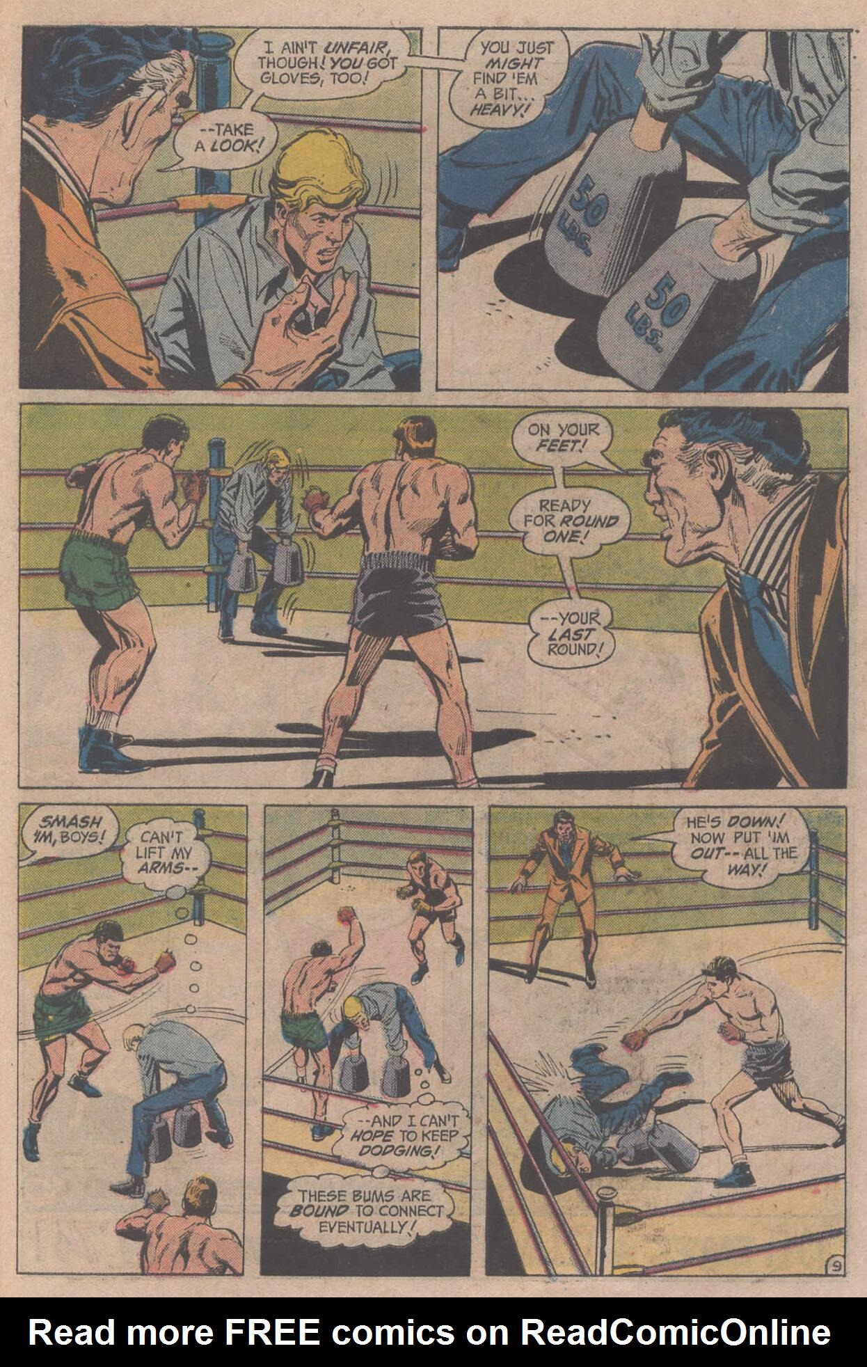 Read online Strange Sports Stories (1973) comic -  Issue #4 - 31