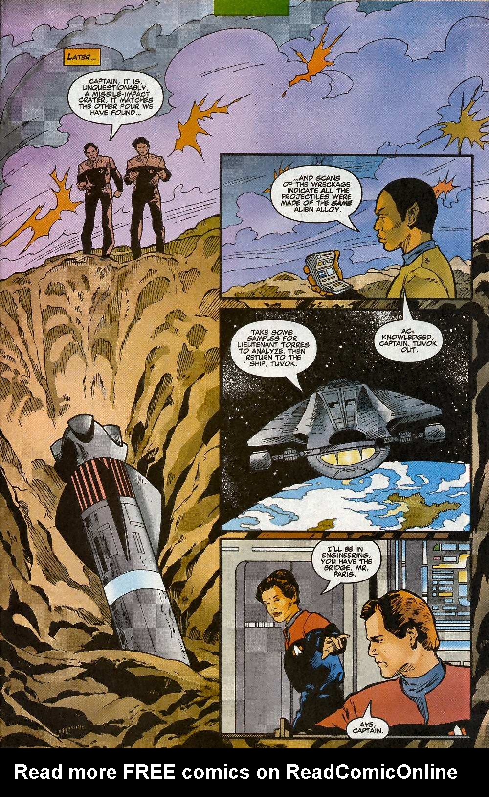 Read online Star Trek: Voyager comic -  Issue #4 - 16