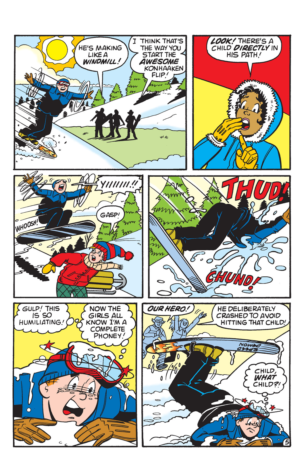 Read online World of Archie: Xtreme Winter comic -  Issue # Full - 38