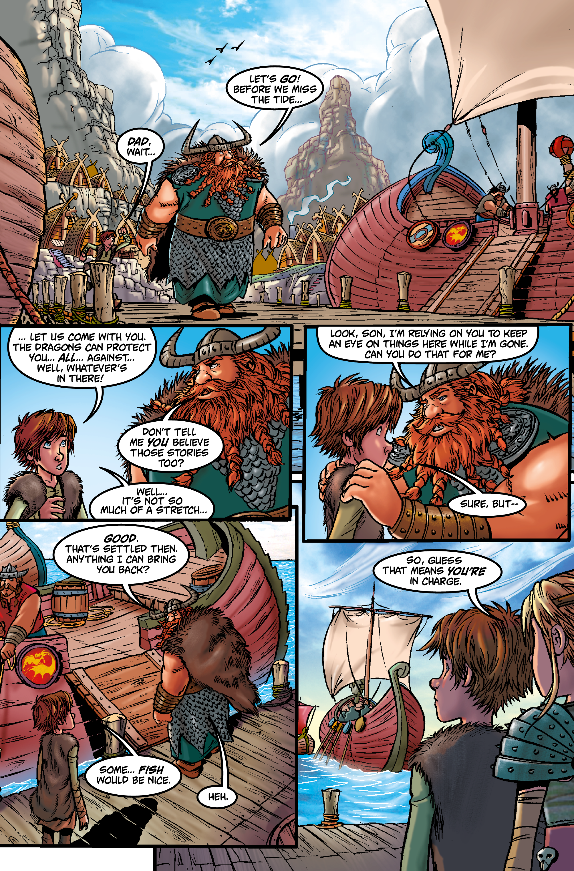 Read online Dragons Riders of Berk: Tales from Berk comic -  Issue # TPB - 68