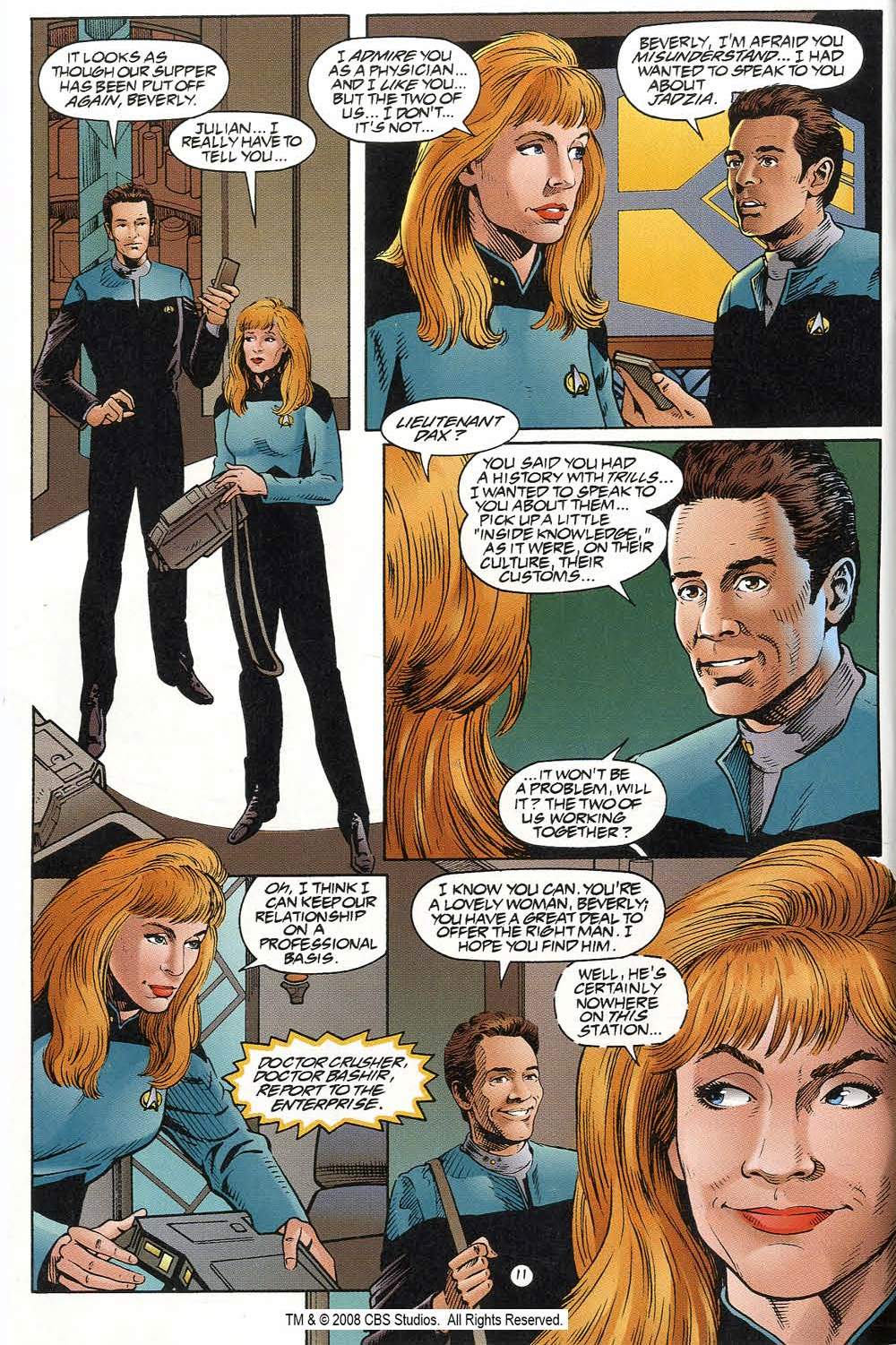Read online Star Trek: Deep Space Nine/The Next Generation comic -  Issue #2 - 14
