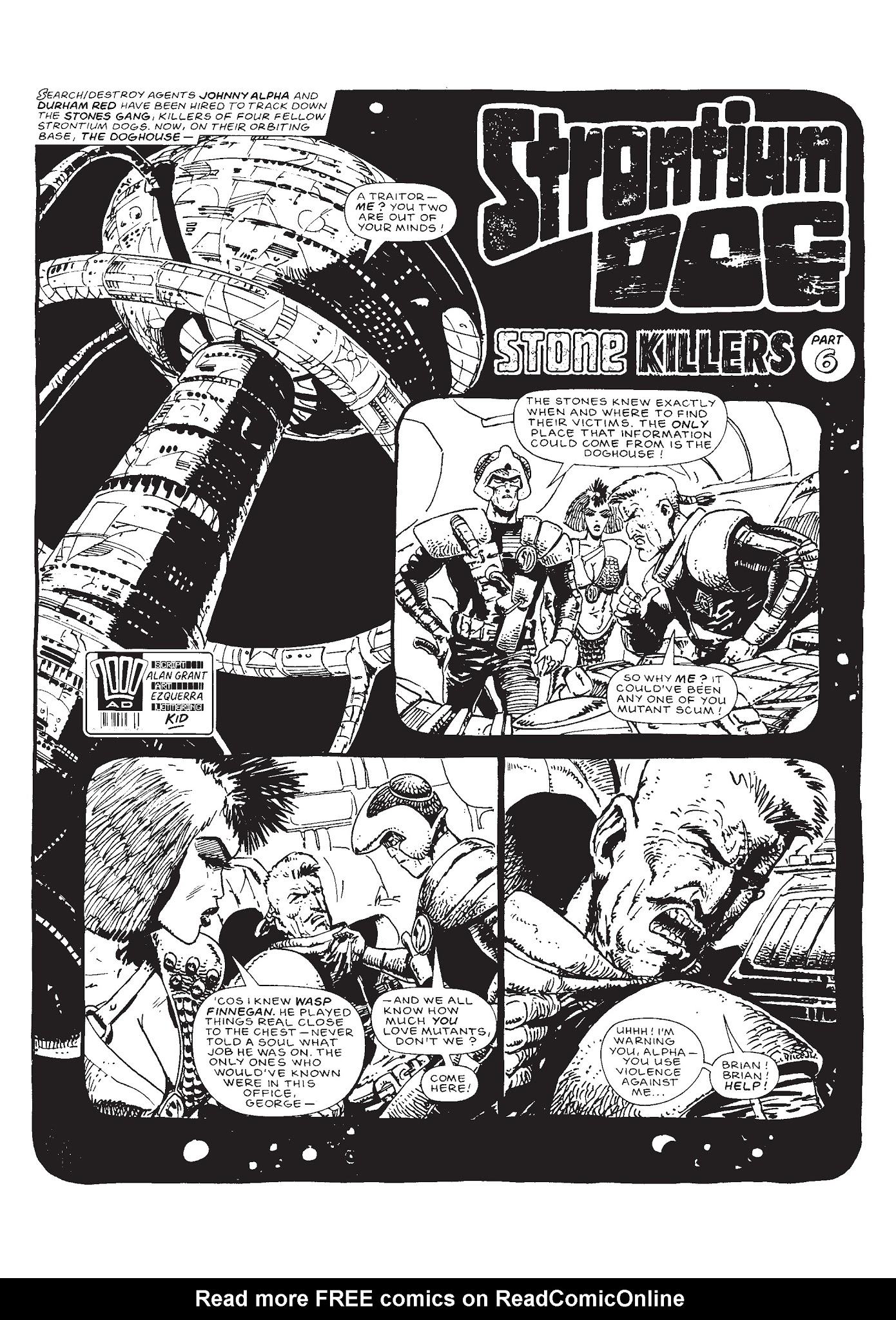 Read online Strontium Dog: Search/Destroy Agency Files comic -  Issue # TPB 4 - 254