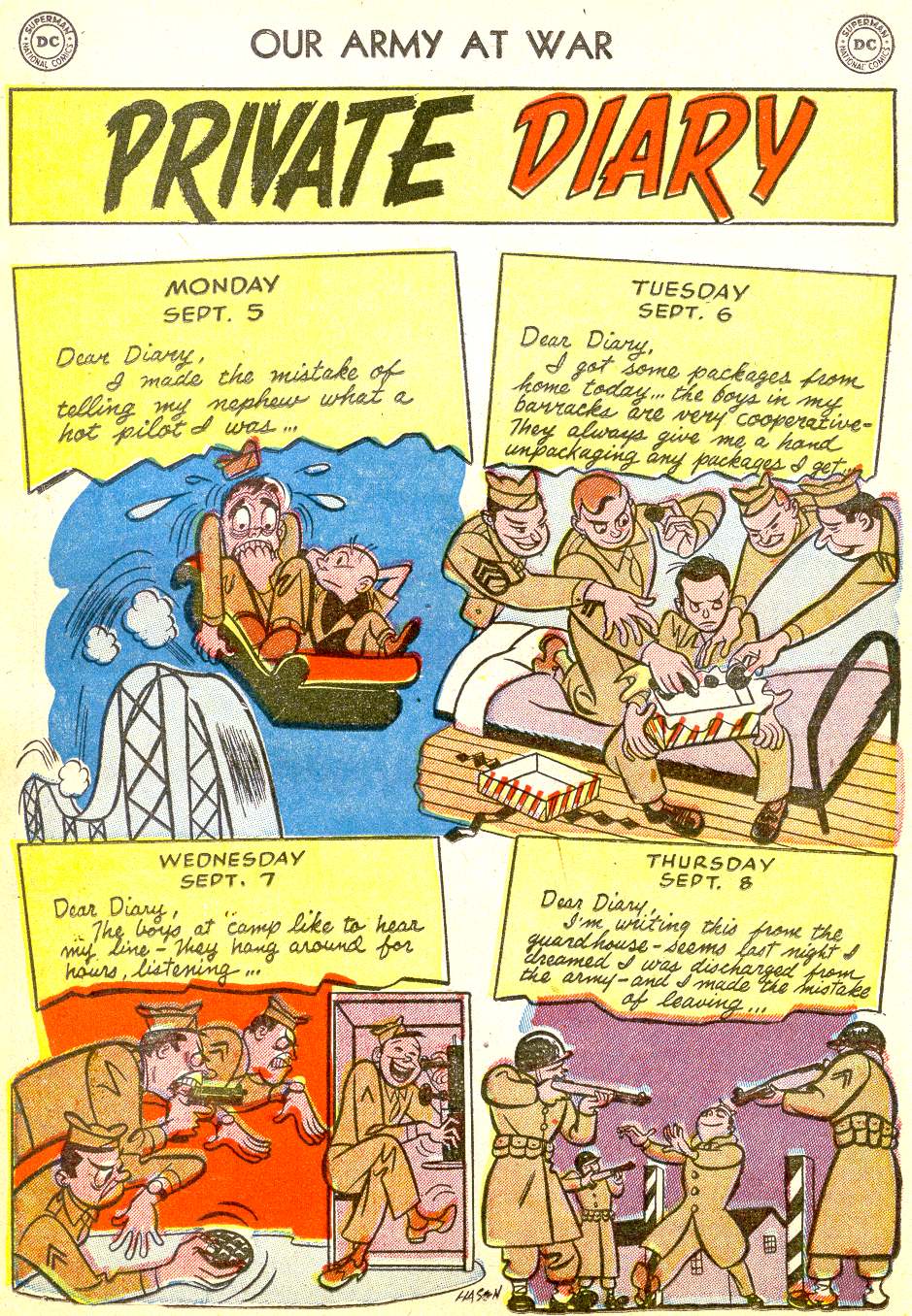 Read online Our Army at War (1952) comic -  Issue #10 - 18