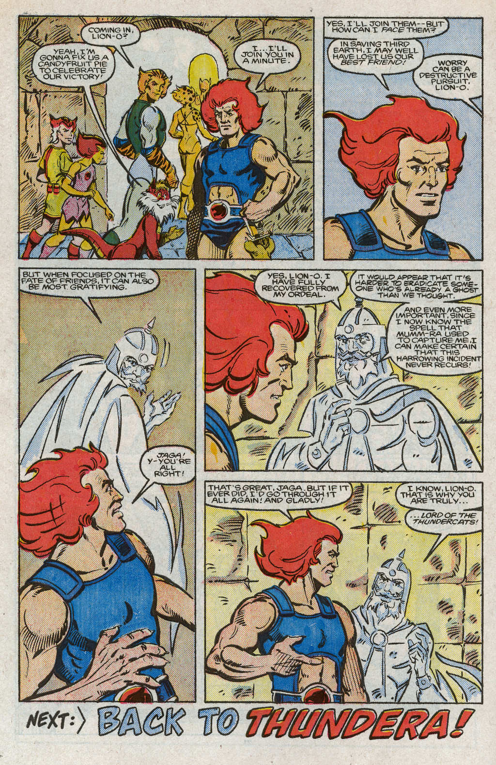 Read online ThunderCats (1985) comic -  Issue #6 - 32