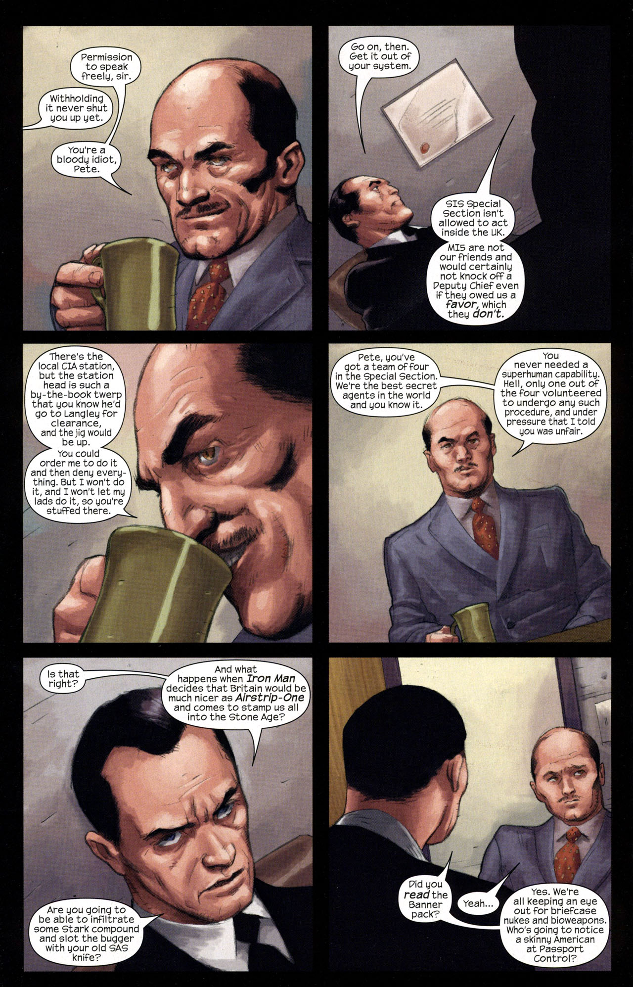 Read online Ultimate Human comic -  Issue #3 - 8