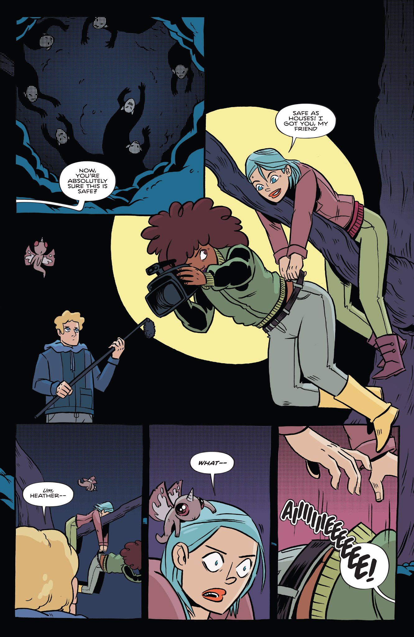 Read online By Night comic -  Issue #4 - 16