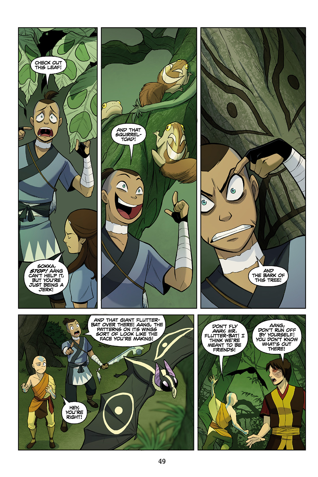 Read online Nickelodeon Avatar: The Last Airbender - The Search comic -  Issue # Part 2 - 50