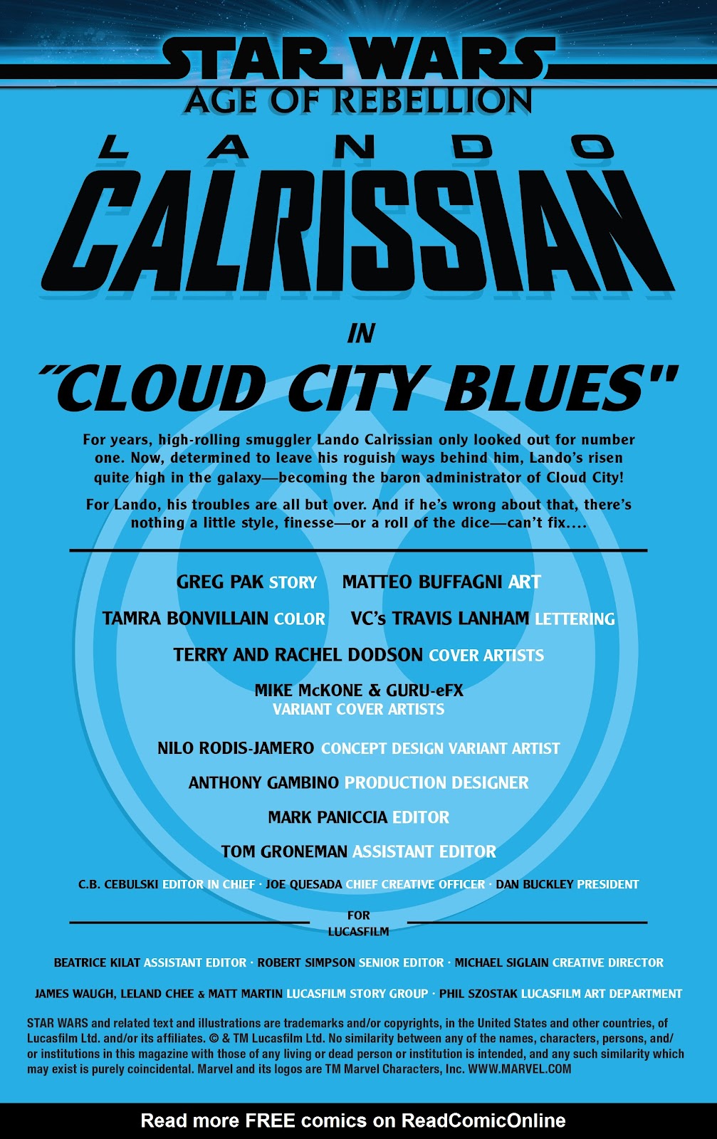<{ $series->title }} issue Lando Calrissian - Page 2