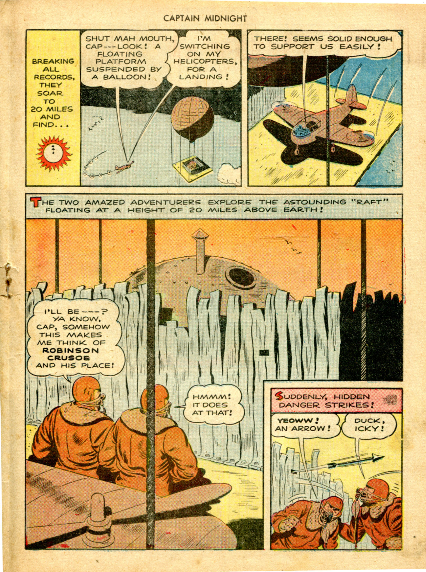 Read online Captain Midnight (1942) comic -  Issue #18 - 27