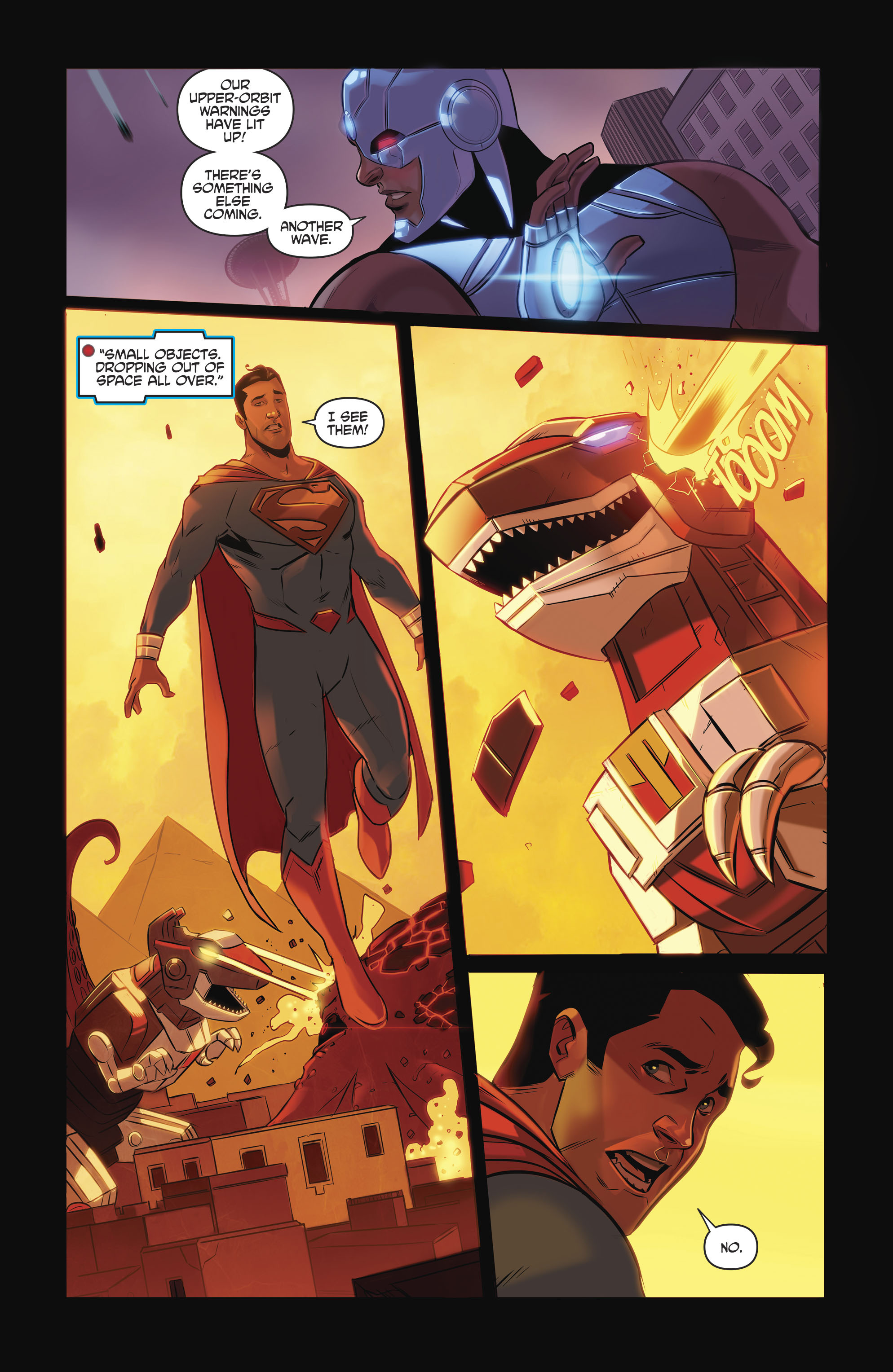 Read online Justice League/Mighty Morphin' Power Rangers comic -  Issue #3 - 10