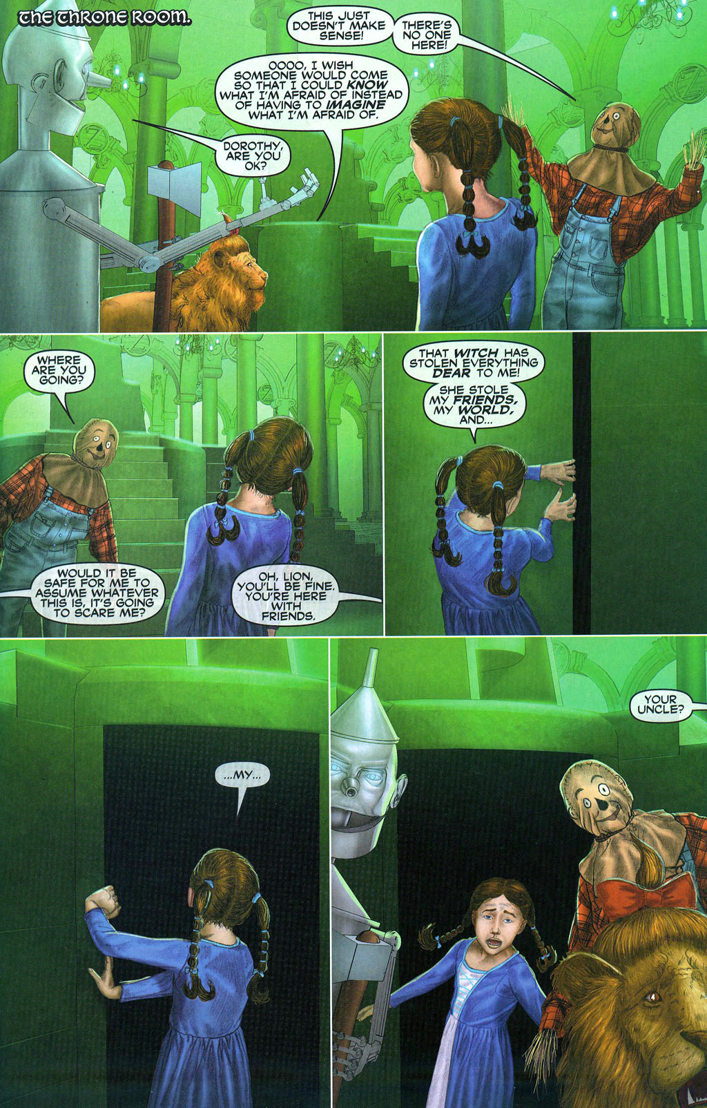 Read online The Oz/Wonderland Chronicles comic -  Issue #3 - 5