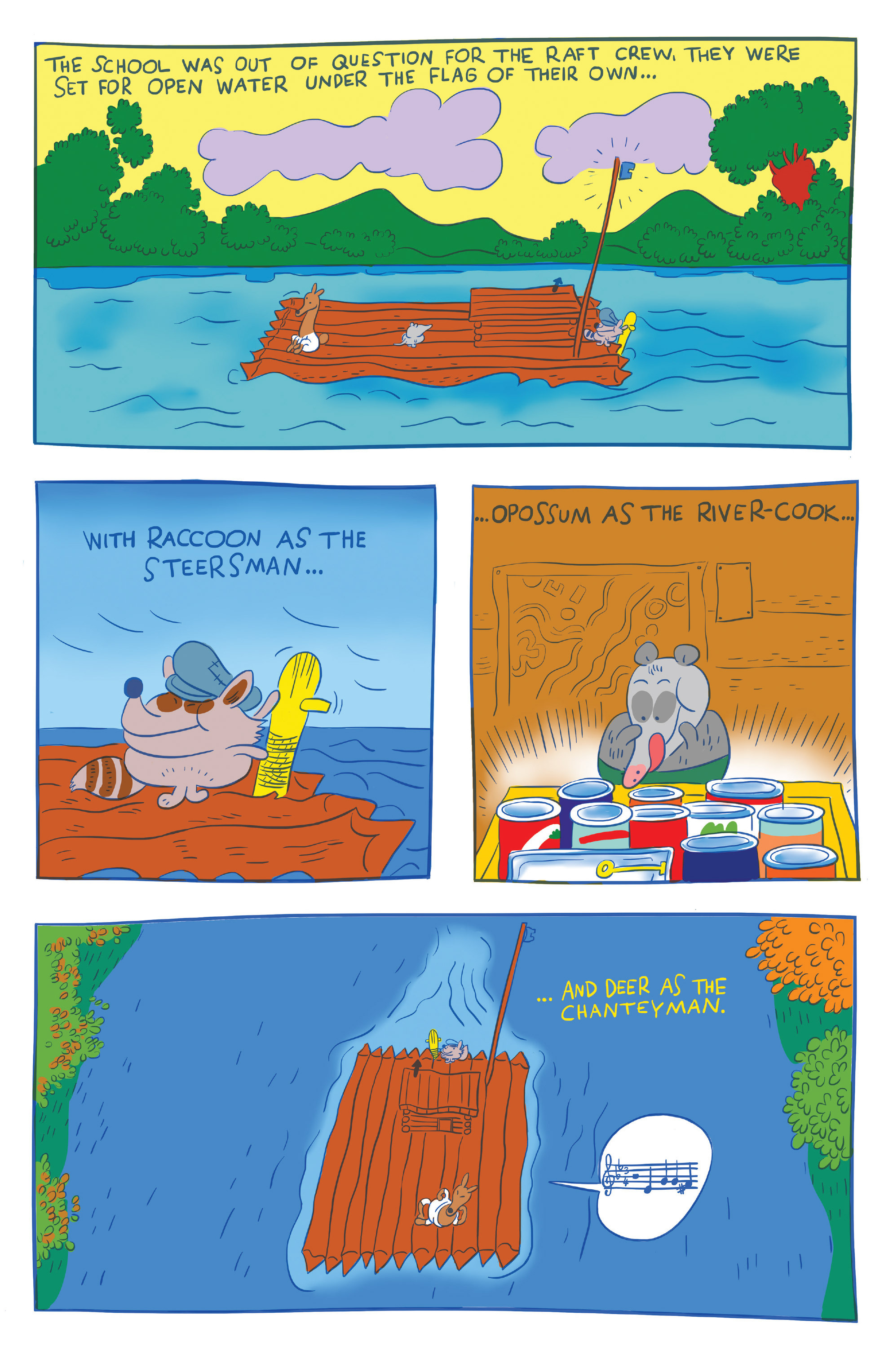 Read online Over the Garden Wall (2016) comic -  Issue #8 - 9