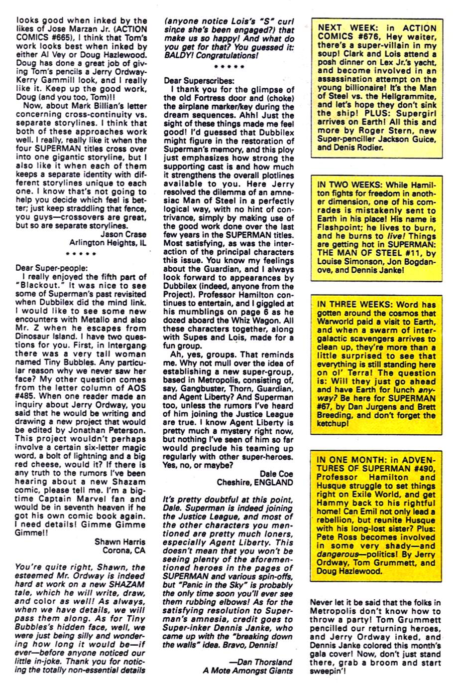 Read online Adventures of Superman (1987) comic -  Issue #489 - 25