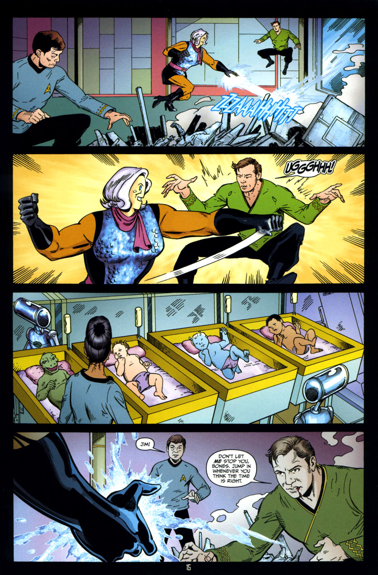 Read online Star Trek: Year Four comic -  Issue #6 - 16