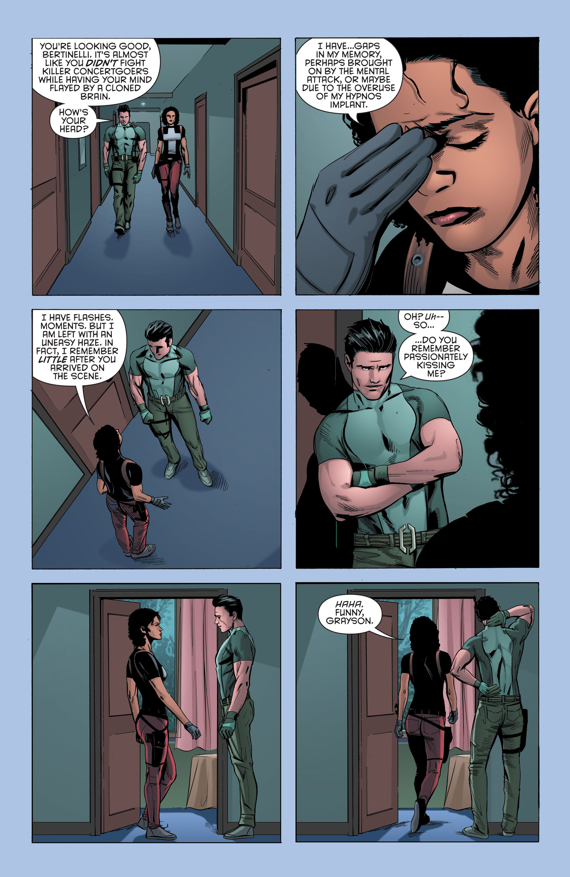 Read online Grayson comic -  Issue #7 - 20