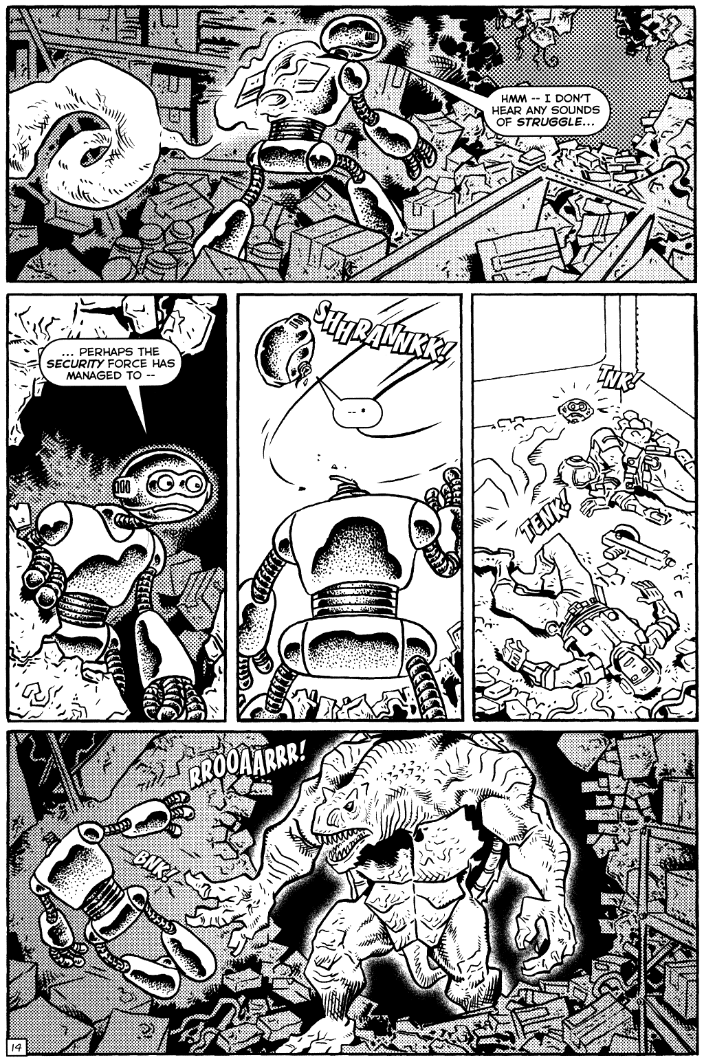 Read online TMNT: Teenage Mutant Ninja Turtles comic -  Issue #15 - 16