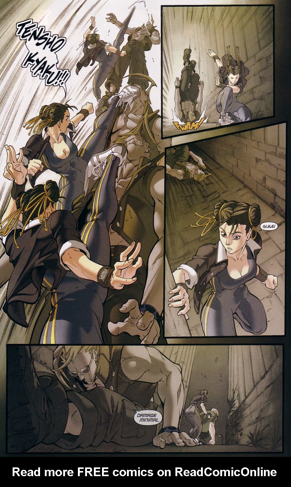 Read online Street Fighter (2003) comic -  Issue #4 - 7