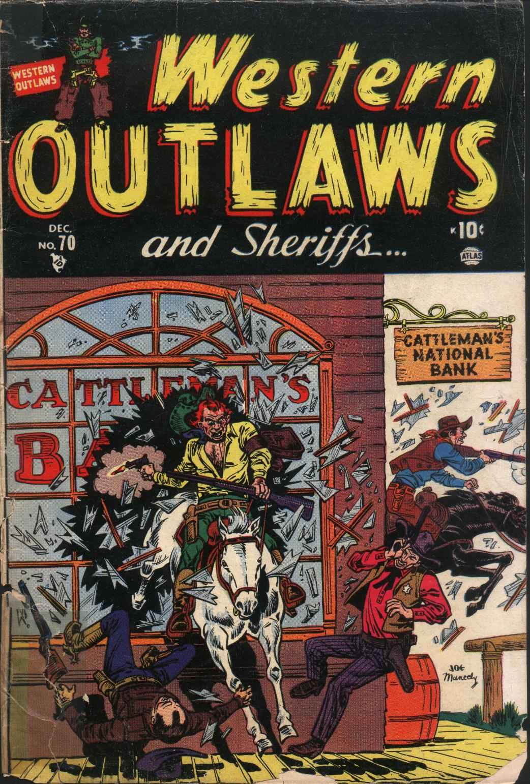 Read online Western Outlaws and Sheriffs comic -  Issue #70 - 1