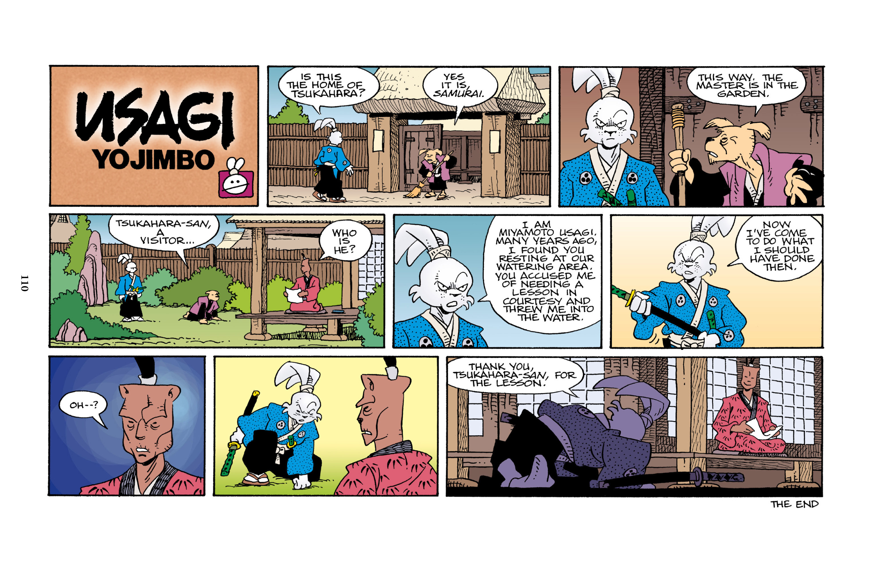Read online The Usagi Yojimbo Saga comic -  Issue # TPB 4 - 109