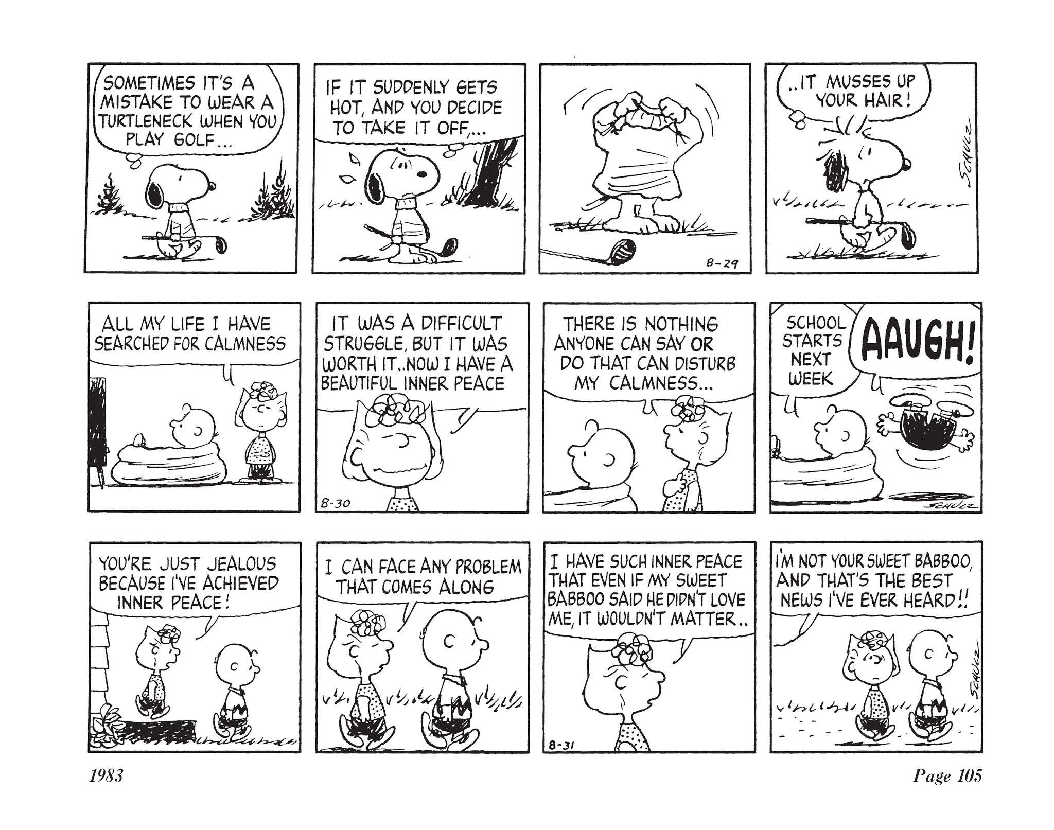Read online The Complete Peanuts comic -  Issue # TPB 17 - 121