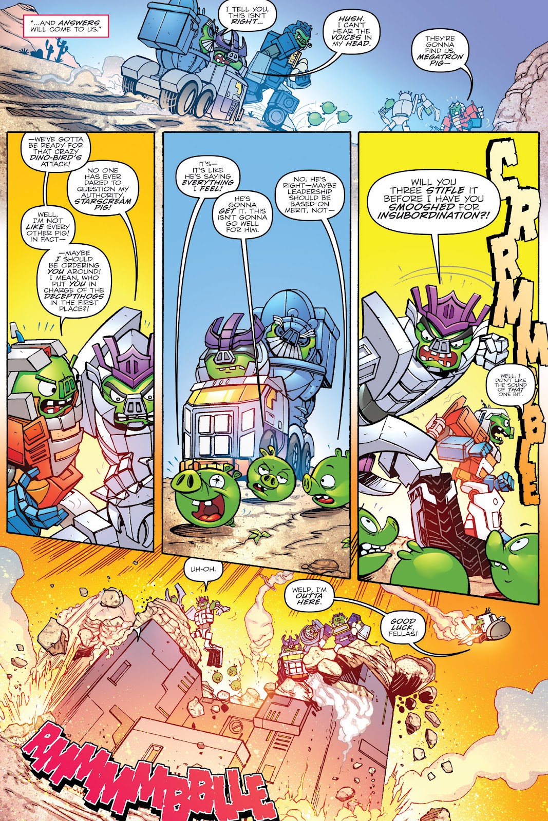 Angry Birds Transformers: Age of Eggstinction issue Full - Page 35