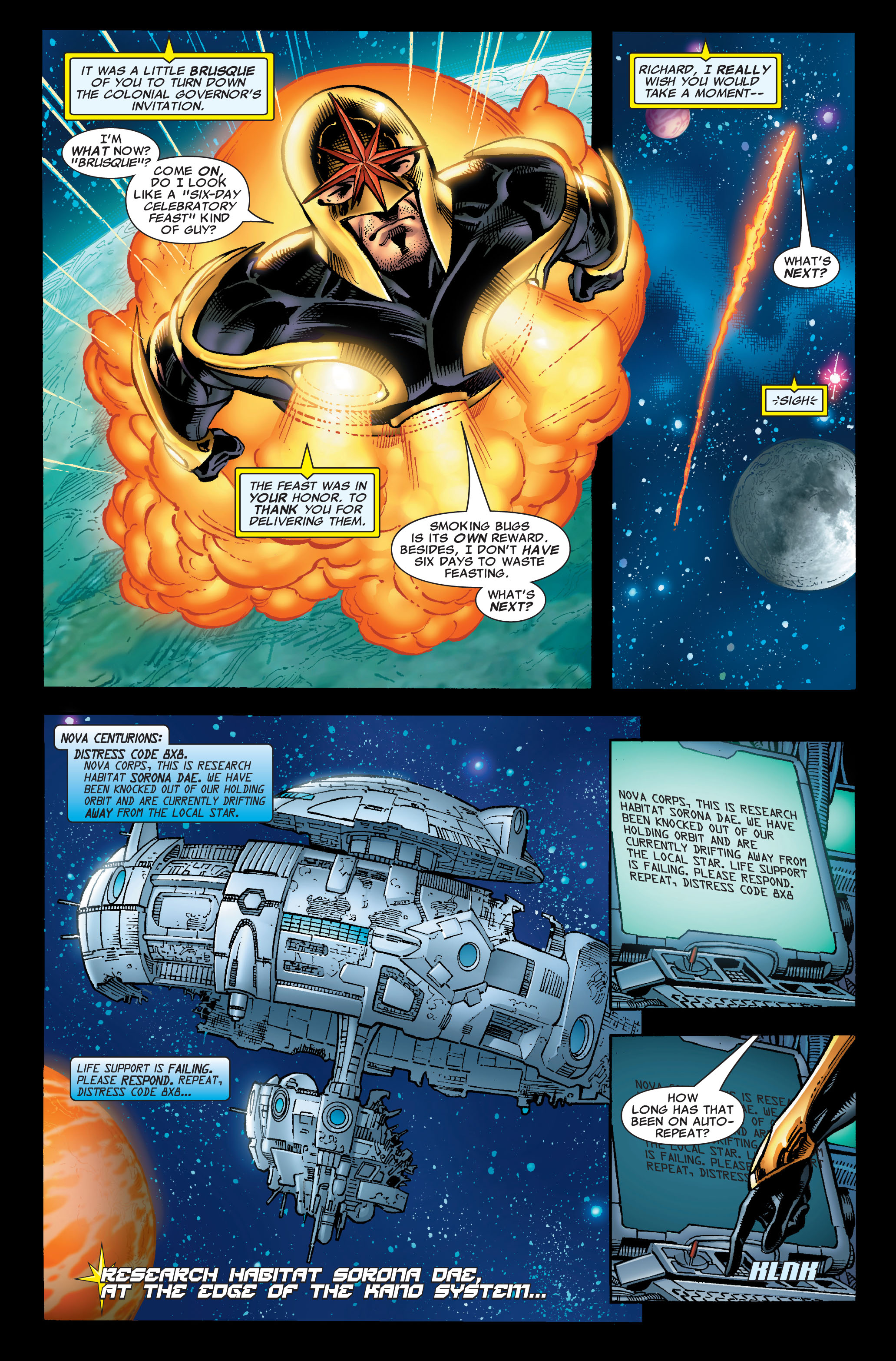 Read online Nova (2007) comic -  Issue # _TPB 1 (Part 1) - 20