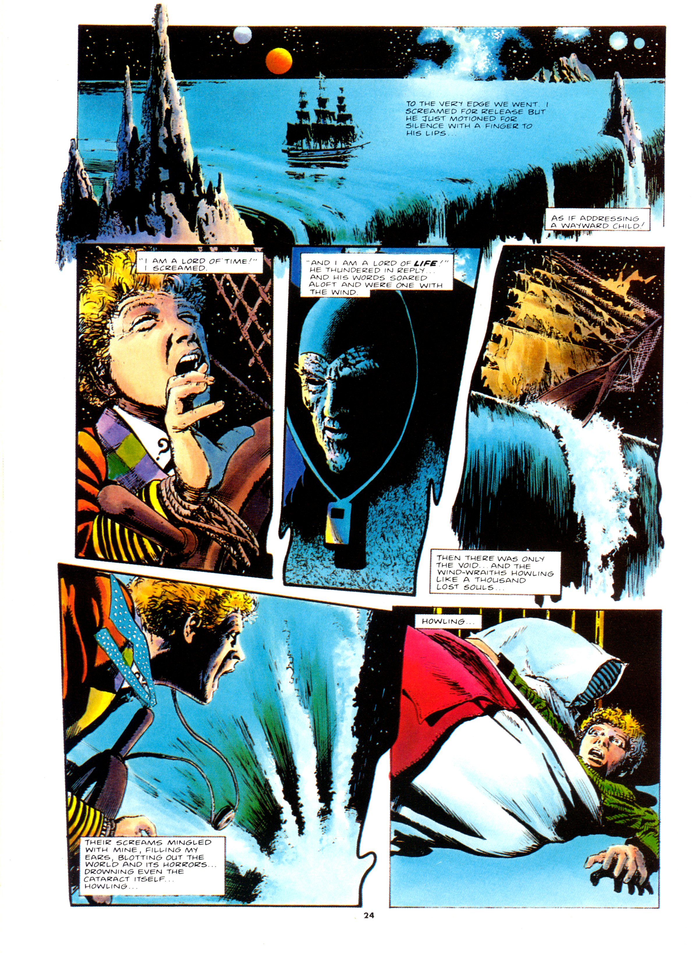 Read online Marvel Graphic Novel comic -  Issue #1 Doctor Who - Voyager - 7