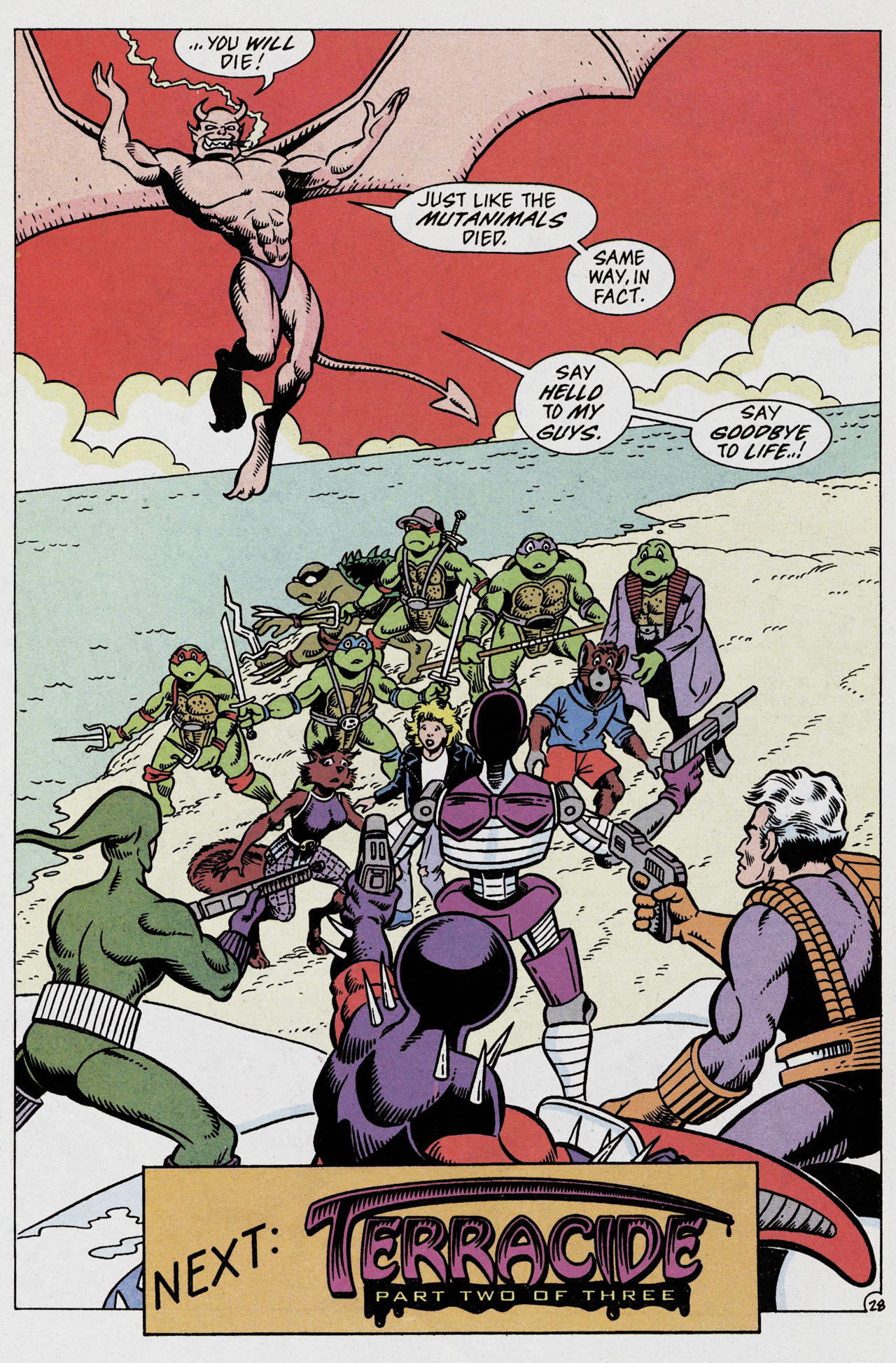 Read online Teenage Mutant Ninja Turtles Adventures (1989) comic -  Issue #55 - 31