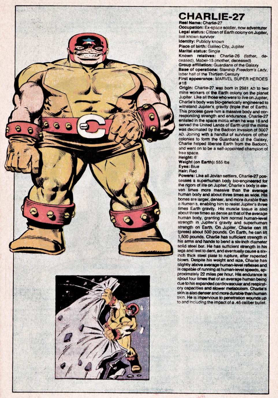 The Official Handbook of the Marvel Universe issue 2 - Page 29