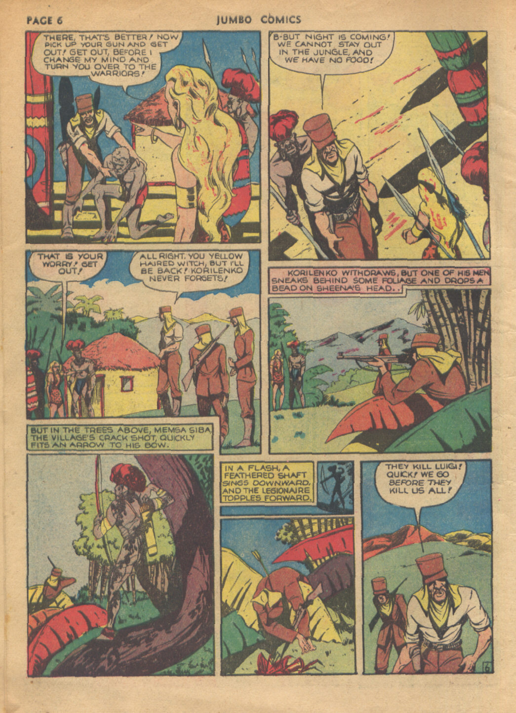 Read online Jumbo Comics comic -  Issue #22 - 8