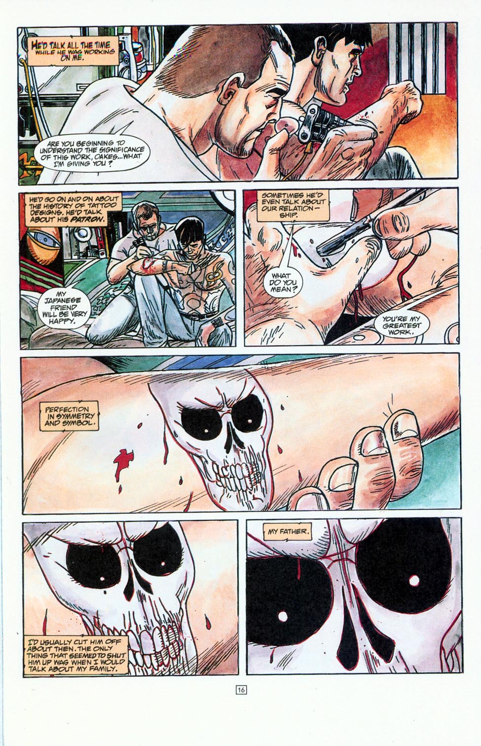 Read online Skin Graft: The Adventures of a Tattooed Man comic -  Issue #1 - 18