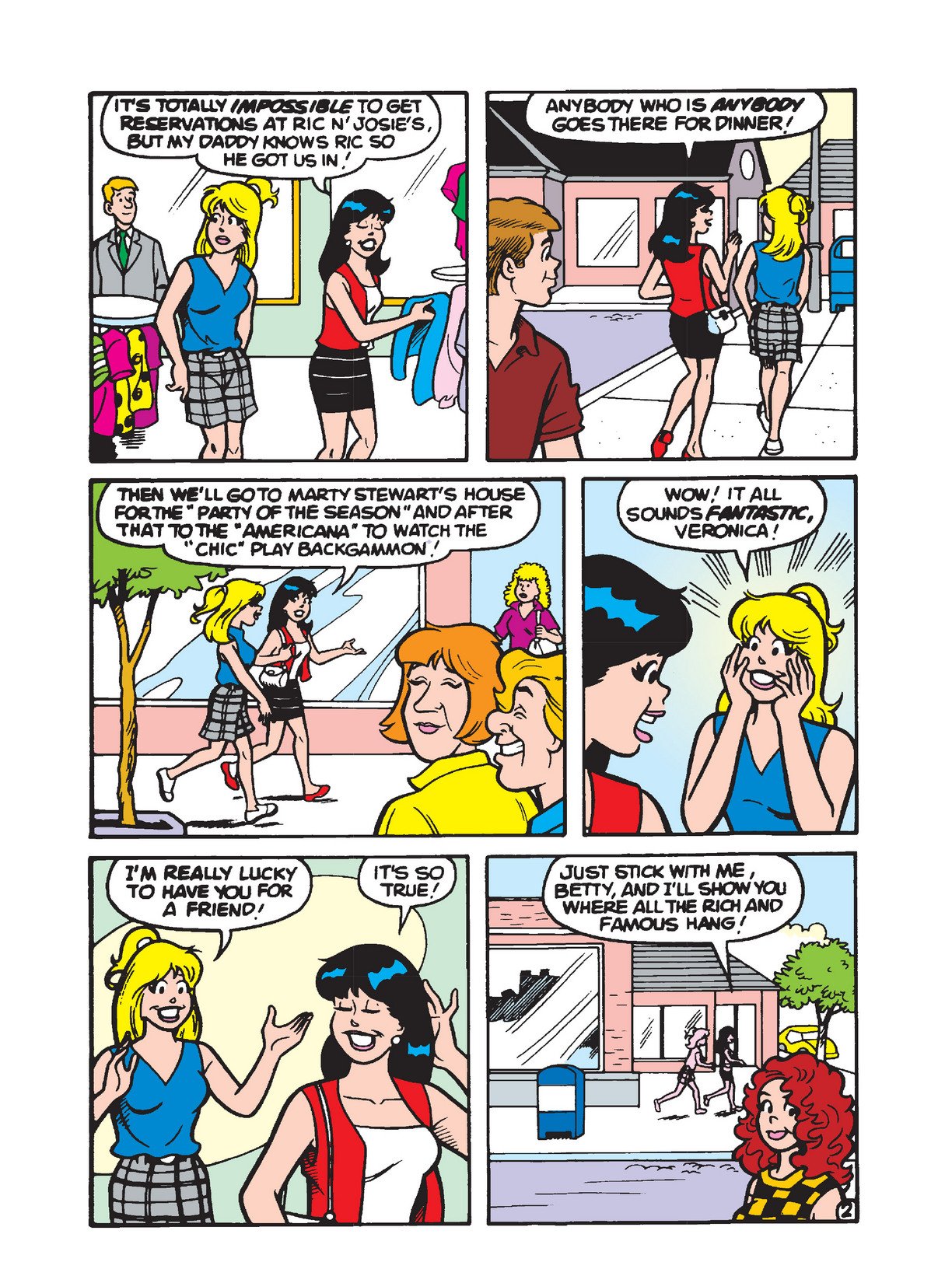 Read online Betty & Veronica Friends Double Digest comic -  Issue #234 - 63