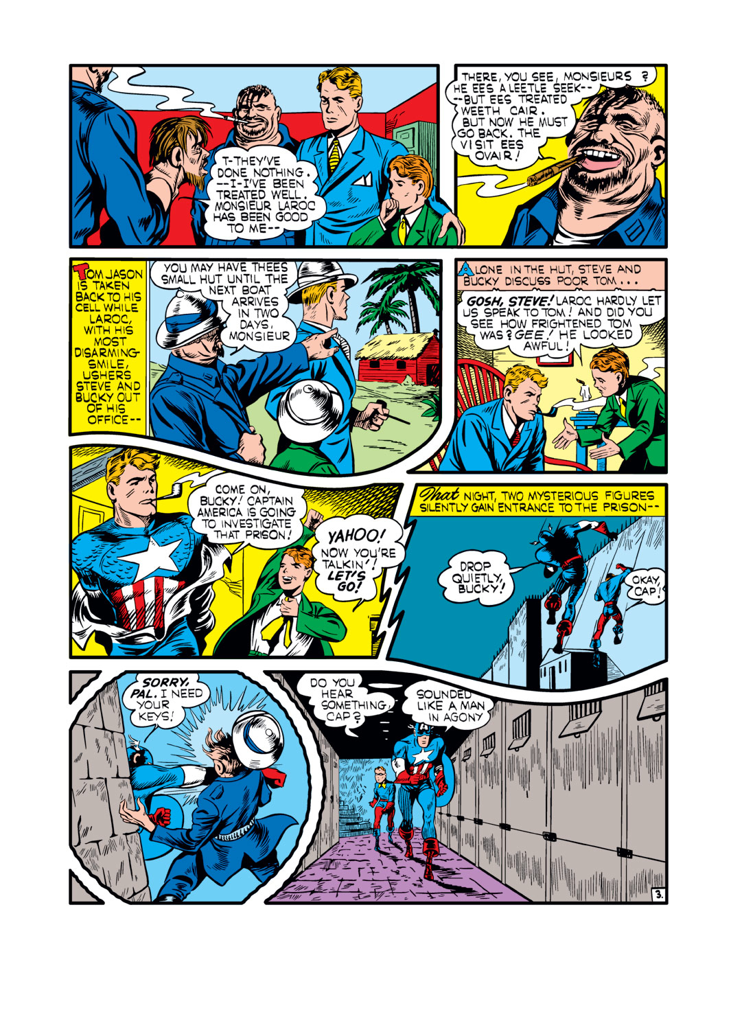 Read online Captain America Comics comic -  Issue #5 - 46