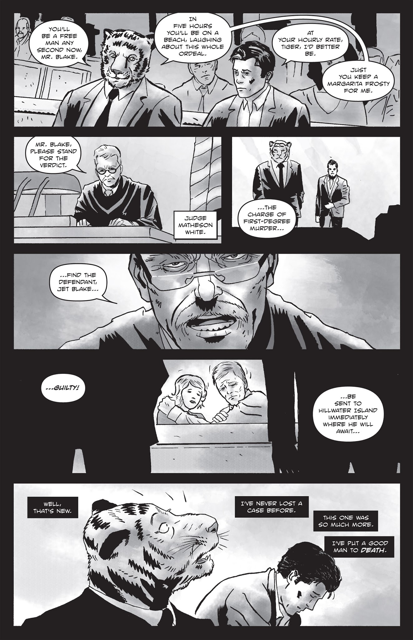 Read online Tiger Lawyer comic -  Issue #1 - 13