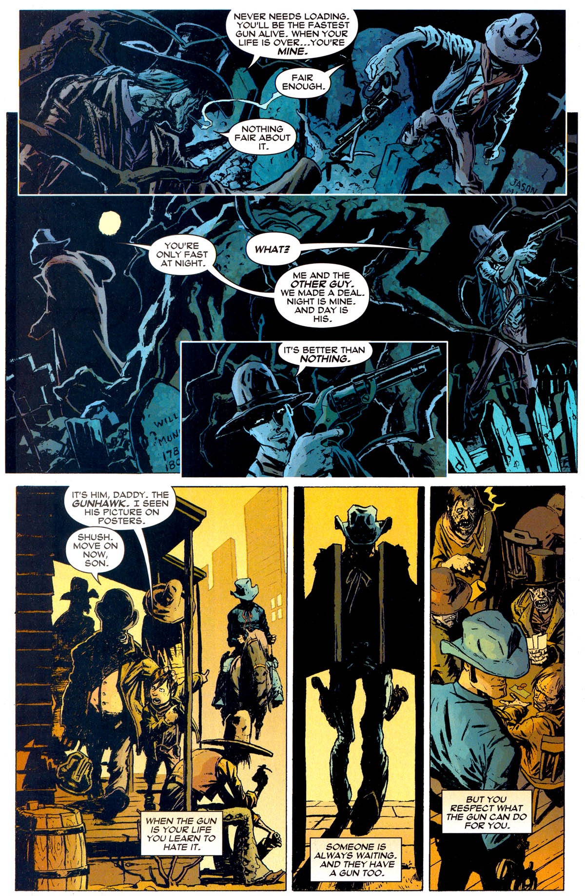 Read online Marvel Western: Strange Westerns Starring the Black Rider comic -  Issue # Full - 32
