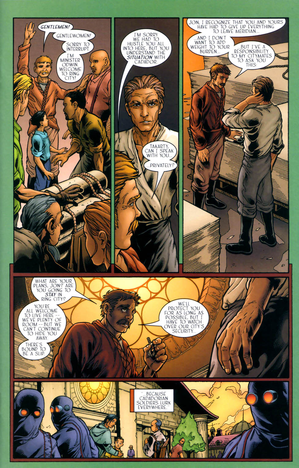 Read online Meridian comic -  Issue #7 - 12