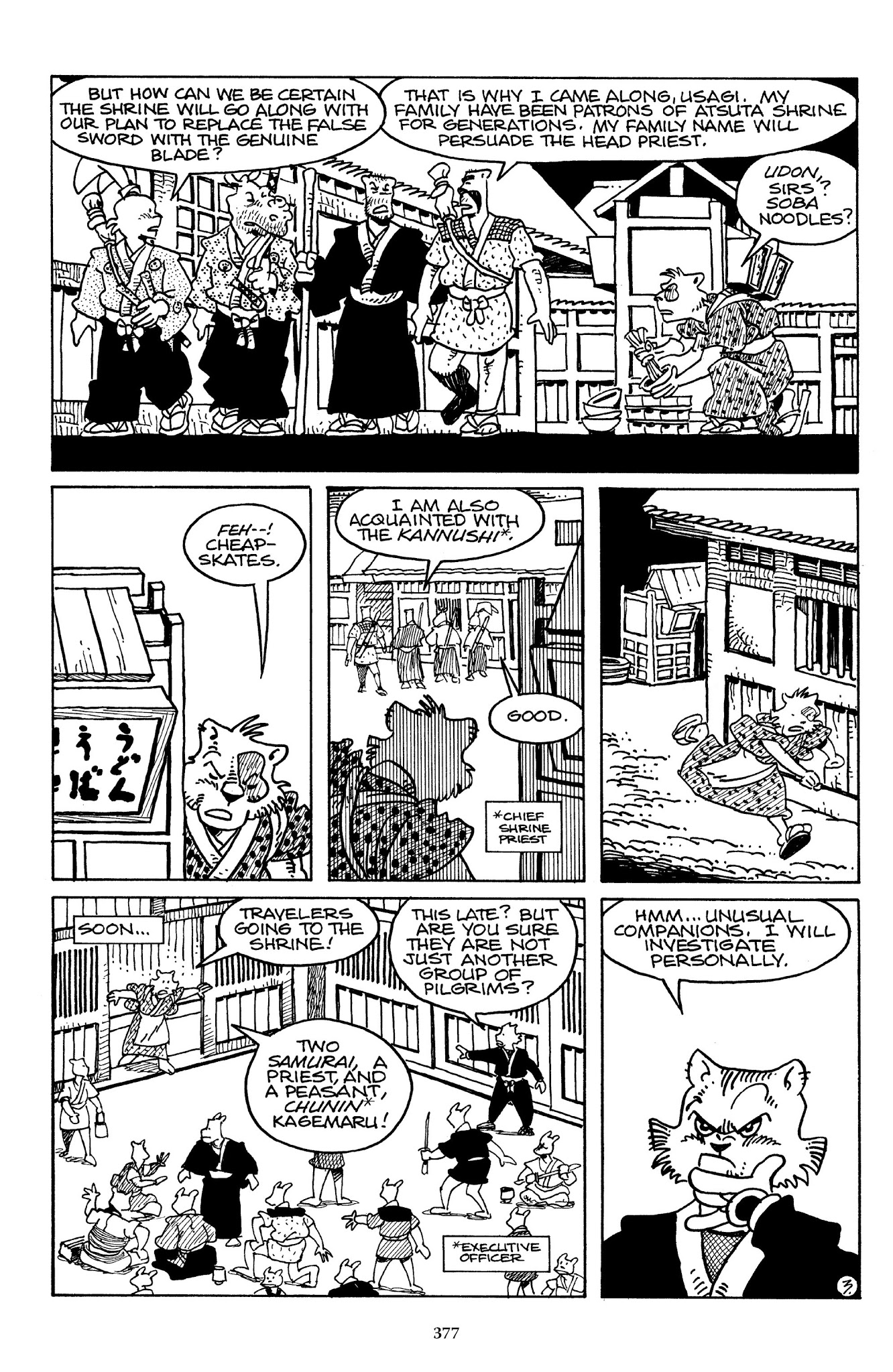 Read online The Usagi Yojimbo Saga comic -  Issue # TPB 3 - 373