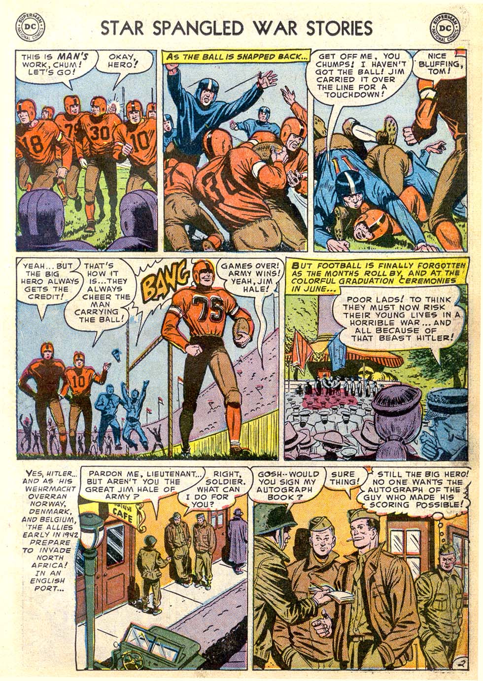 Read online Star Spangled War Stories (1952) comic -  Issue #8 - 11