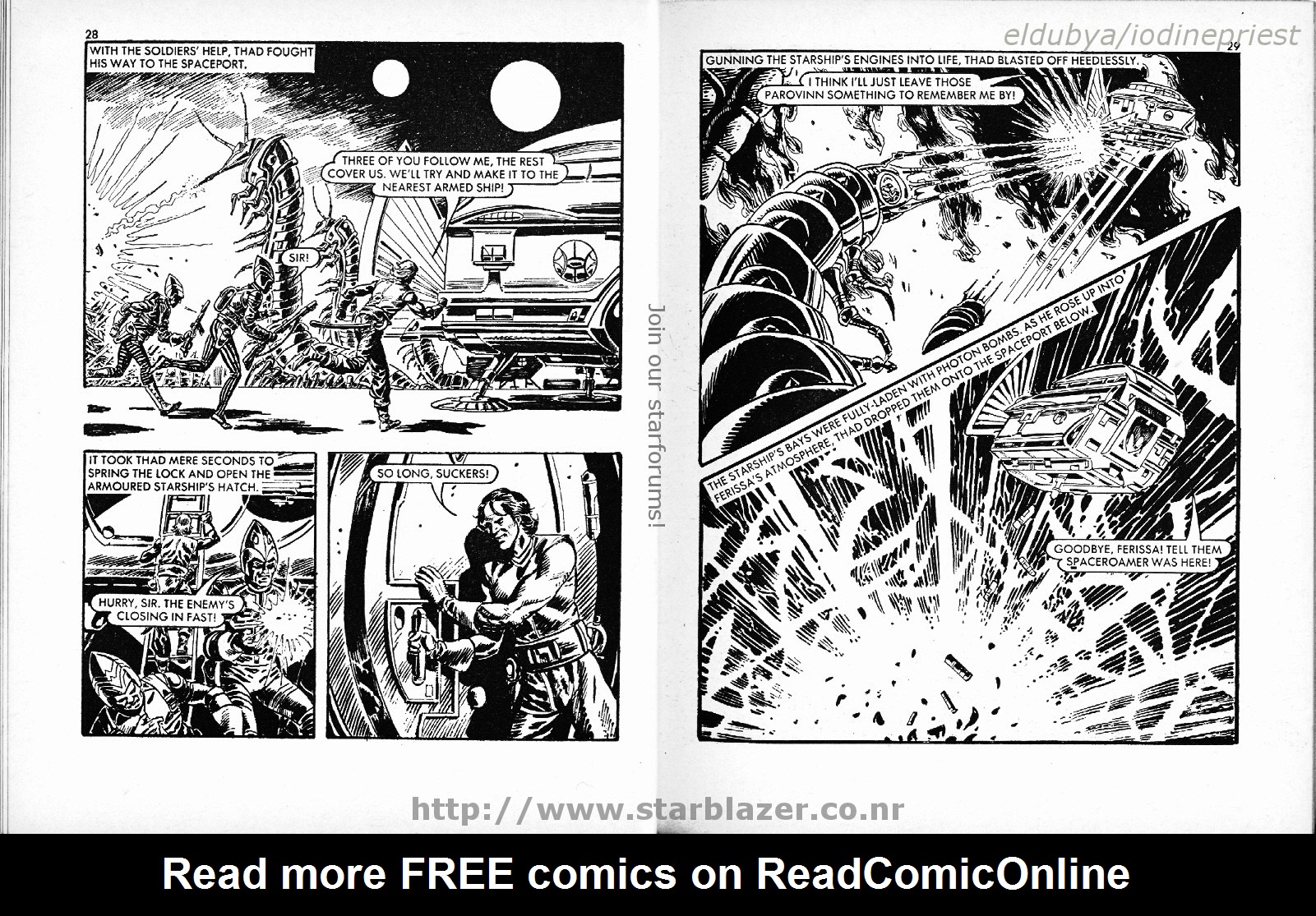 Read online Starblazer comic -  Issue #141 - 16