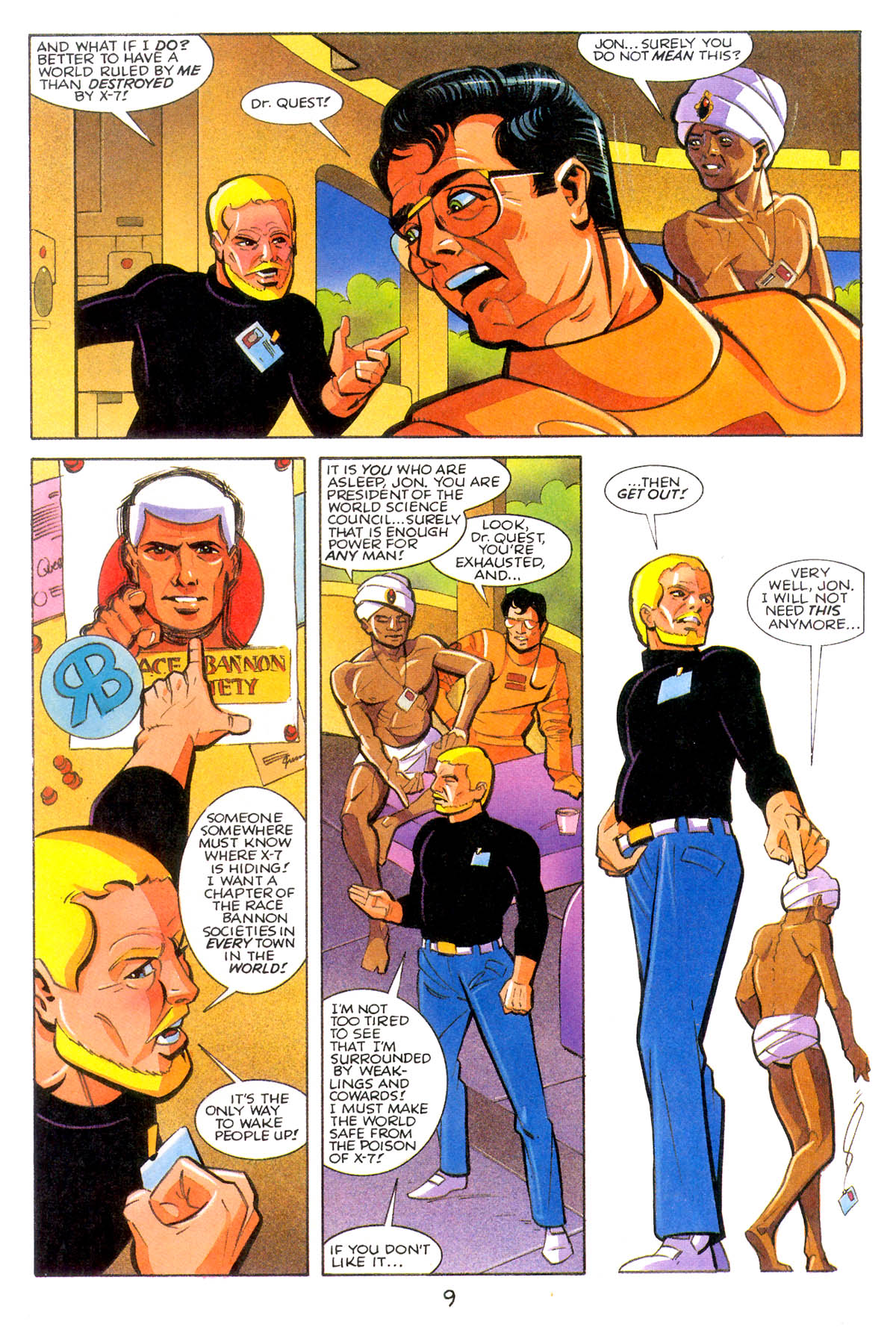 Read online Jonny Quest comic -  Issue #8 - 12