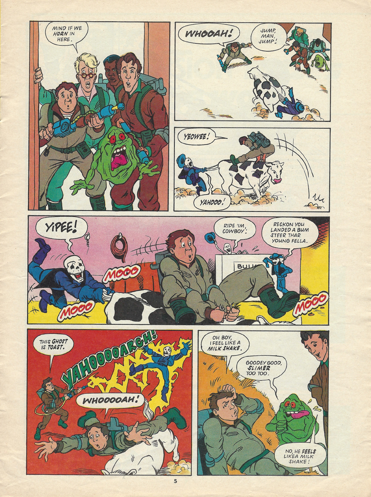 Read online The Real Ghostbusters comic -  Issue #43 - 5