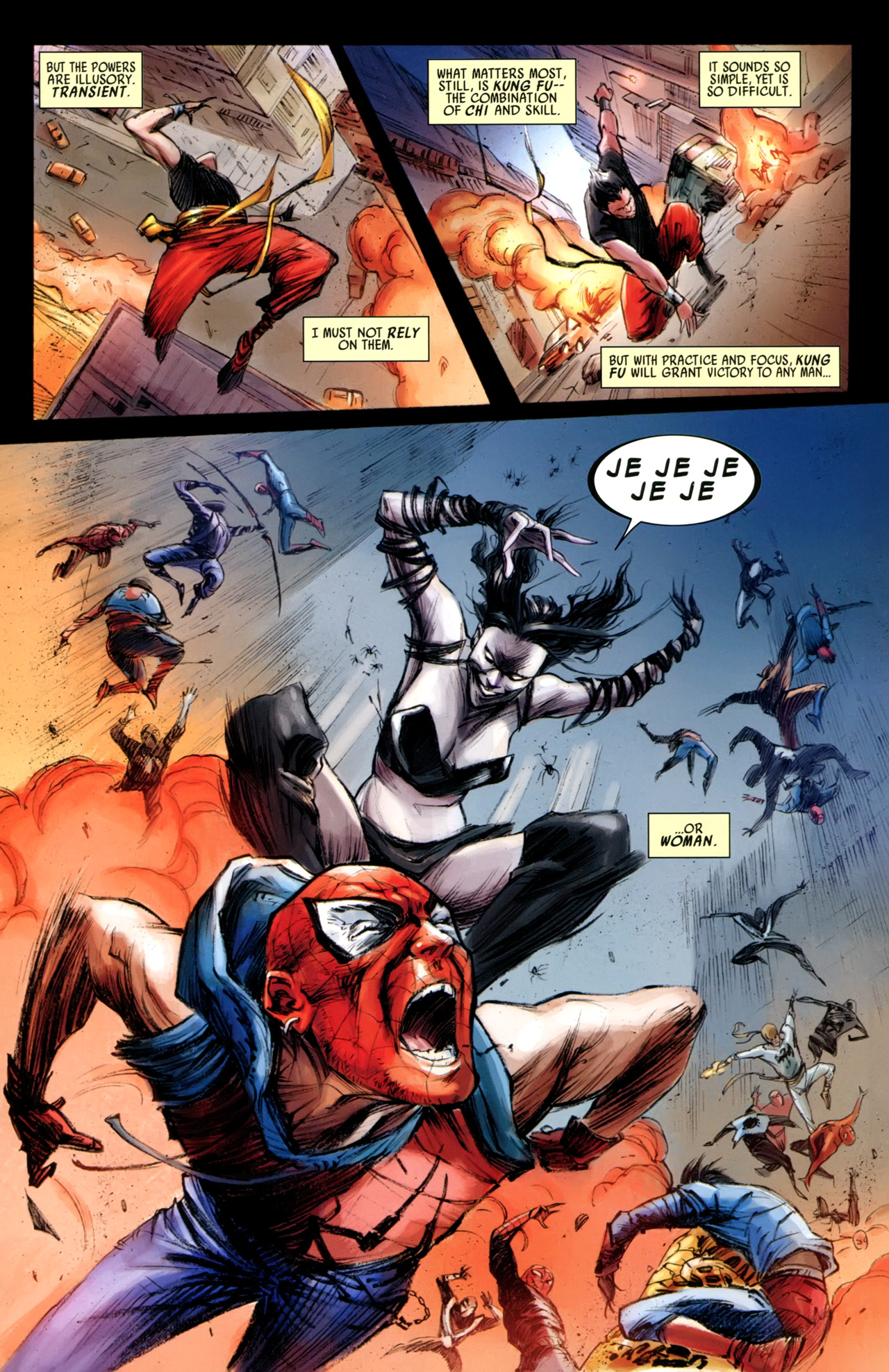 Read online Spider-Island: Deadly Hands of Kung Fu comic -  Issue #1 - 12