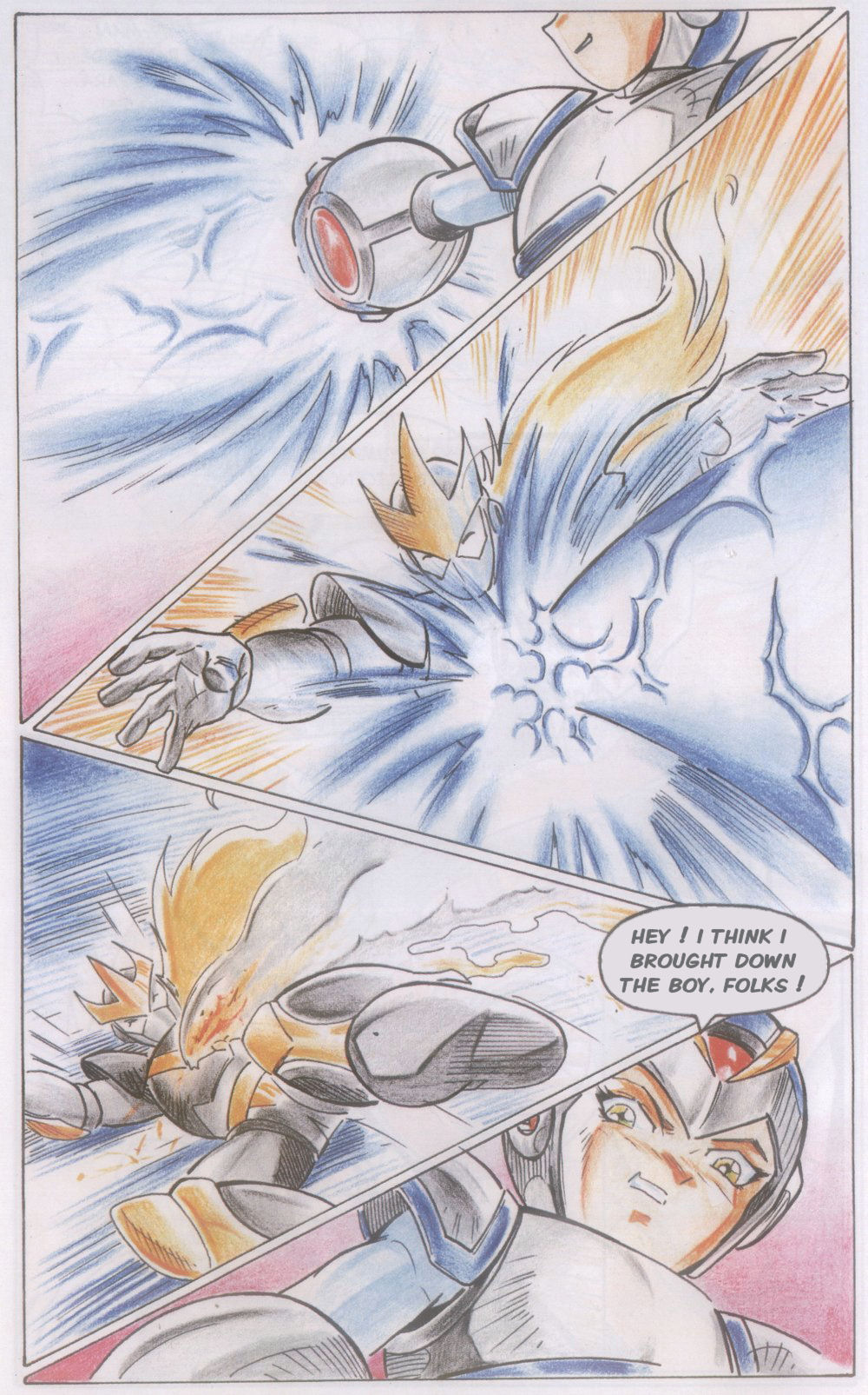 Read online Novas Aventuras de Megaman comic -  Issue #10 - 14