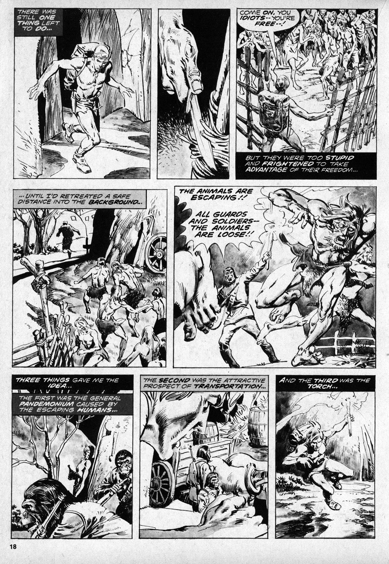 Read online Planet of the Apes comic -  Issue #10 - 18
