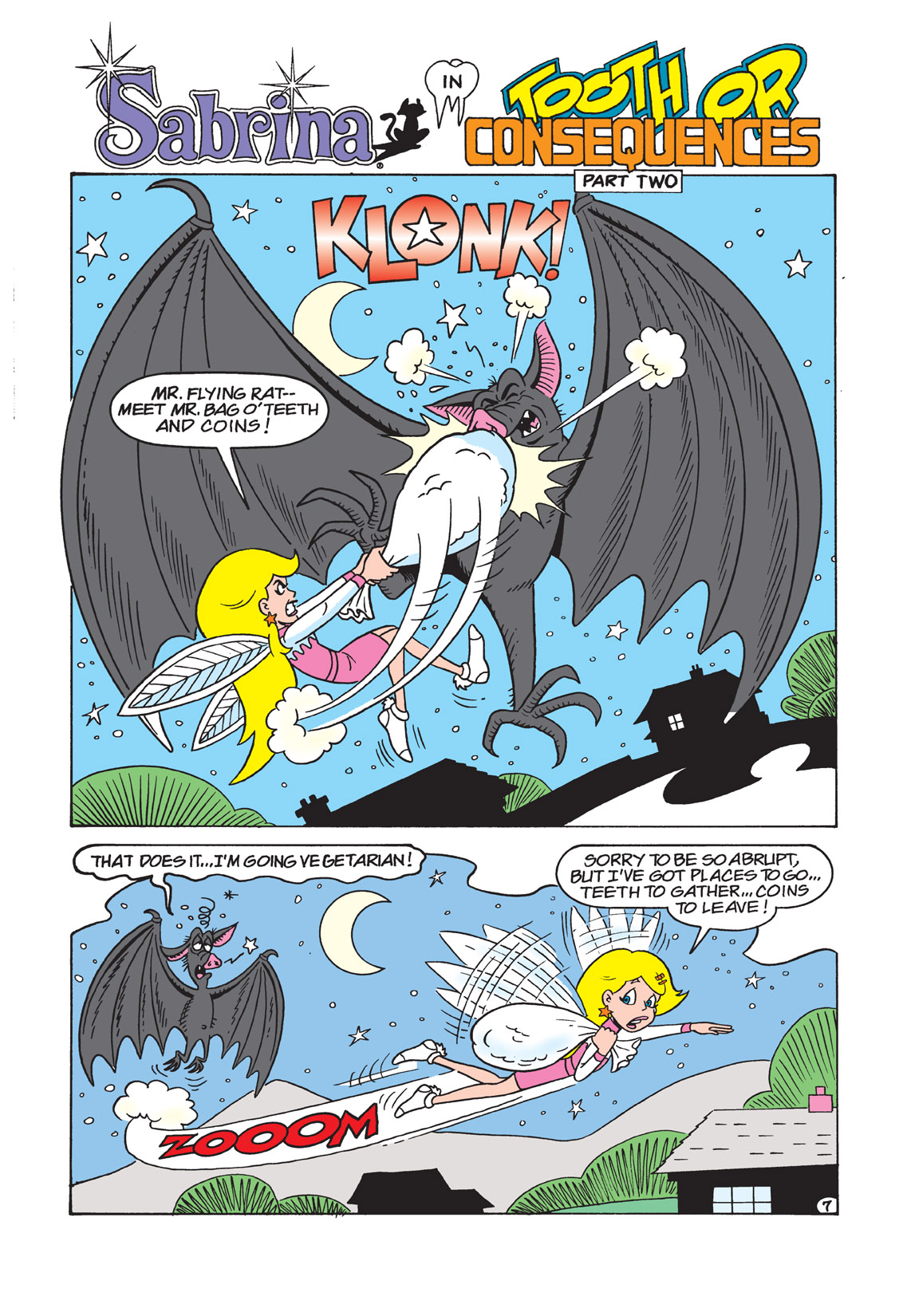 Read online Sabrina the Teenage Witch (2000) comic -  Issue #4 - 8