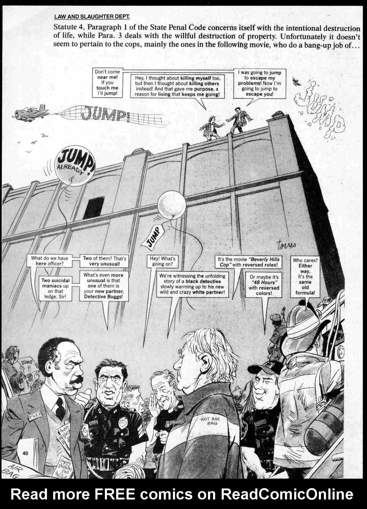 Read online MAD comic -  Issue #274 - 42