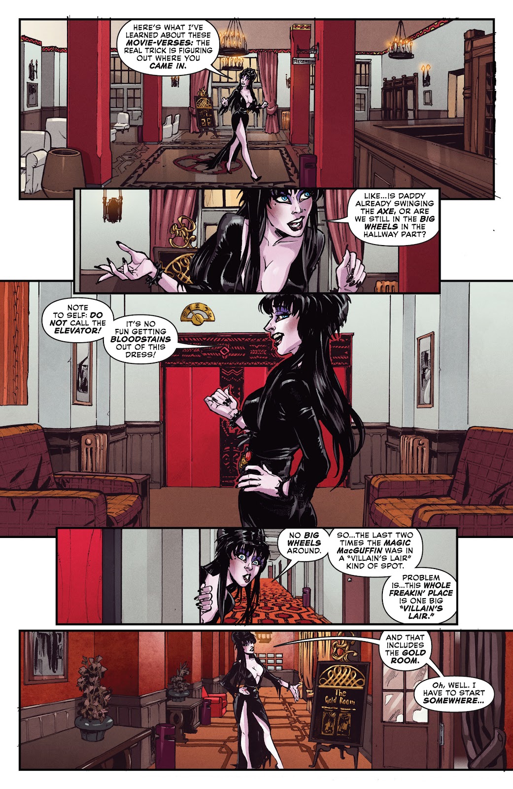 Elvira in Horrorland issue 2 - Page 7