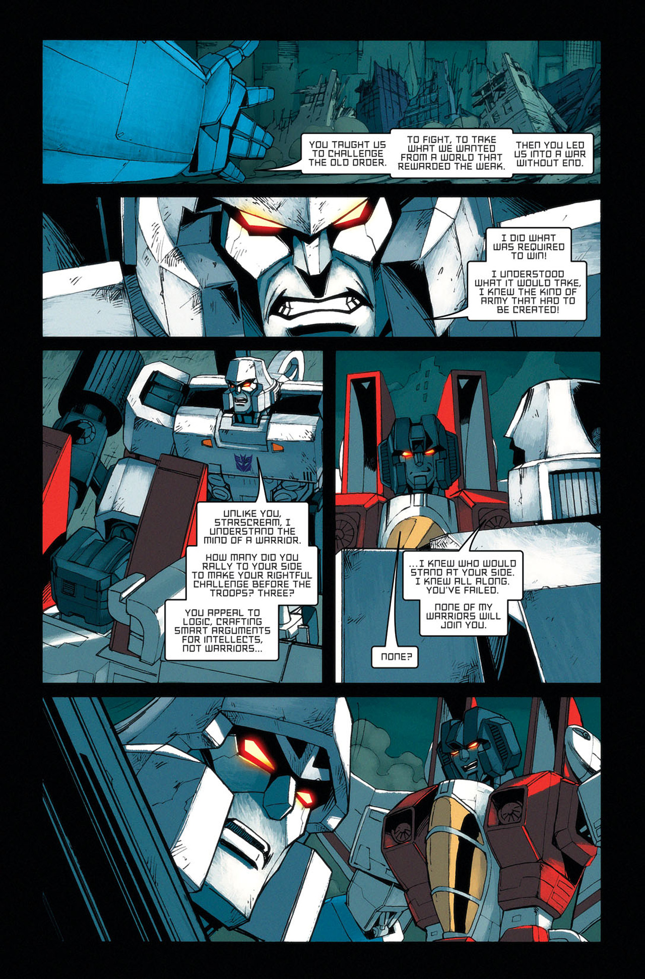 Read online The Transformers: All Hail Megatron comic -  Issue #10 - 12